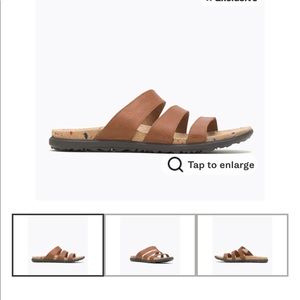 Merrell Napa Valley Leather Slides sz 10